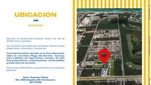 GRAN VÍA PLAYA DEL CARMEN- LOTES RESIDENCIALES DESDE $6,096 m2