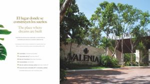 VALENIA CLUB RESIDENCIAL- PLAYA DEL CARMEN- LOTES DESDE 1.7 MDP