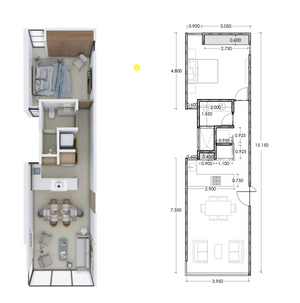 DEPARTAMENTO EN RENTA NTUUK CON AMENIDADES, ZONA COUNTRY.