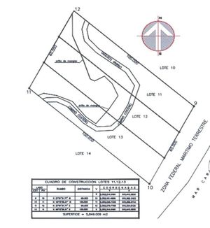 VENTA TERRENO FRENTE AL MAR PUERTO MORELOS 1,888 M2