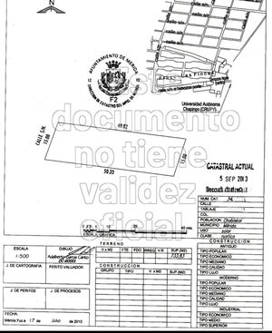 Terreno en venta Mérida Yucatán, Temozón Norte