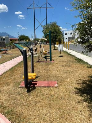 Juegos infantiles, aparatos para hacer ejercicio, cancha