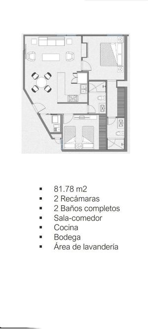 Departamento  en venta en Valle Poniente en Santa Catarina