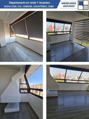 Departamento En Venta 1 Recamara Nuevo León Col.Condesa