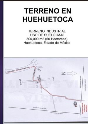 Terreno en venta 50 HAS en Huehuetoca, Edo Mex