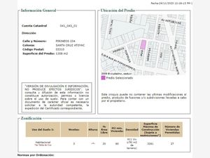 Terreno en Venta en Santa Cruz Atoyac Benito Juárez