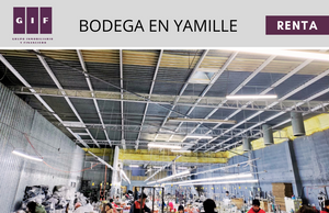 BODEGA EN RENTA EN YAMILLE | 1,970 M2