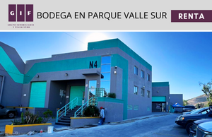 BODEGA EN RENTA EN PARQUE VALLE SUR | 2,200 M2 | $18,066 USD