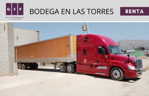 BODEGA EN RENTA EN OTAY LAS TORRES | 951 M2 | $8,500 DÓLARES.