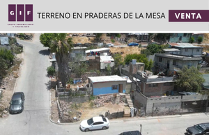 TERRENO EN VENTA EN  ESQUINA EN PRADERAS DE LA MESA - INSURGENTES | 214M2