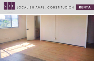 LOCAL EN RENTA EN ROSARITO EN PLANTA BAJA | AMPL. CONSTITUCIÓN | 70 M²