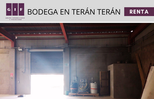 BODEGA EN RENTA EN TIJUANA | BLVD. TERAN TERAN | 800 M2