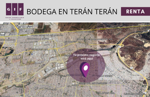 BODEGA EN RENTA EN TIJUANA | BLVD. TERAN TERAN | 800 M2