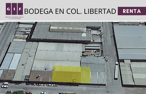 BODEGA EN RENTA EL COL. LIBERTAD | 653 M2 |