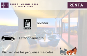 DEPARTAMENTO SEMIAMUEBLADO EN ZONA DORADA | TORRE ADAMANT | 2 REC | $2,500 DÓLAR