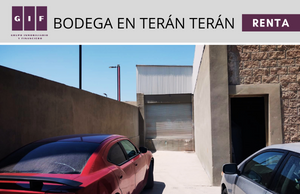 BODEGA EN RENTA EN TIJUANA | BLVD. TERAN TERAN | 800 M2