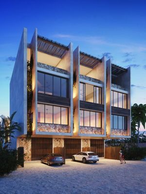 TOWNHOUSES EN VENTA A 60 METROS DE LA PLAYA