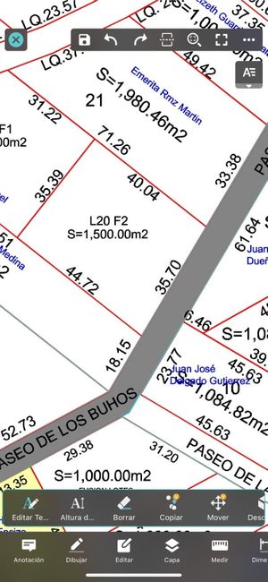 VENTA DE TERRENO EN EDEN LOS SABINOS 1500 m2