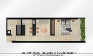 Estudio Sabbia Sodzil Norte, Mérida, Yucatán