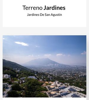 Terreno en Venta Jardines de san Agustin