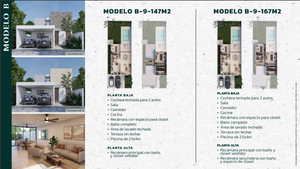 Conkal- Casa  3 habitaciones con alberca y amenidades- Entrega Ago 25