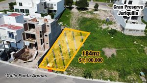 TERRENO EN VENTA EN RESERVA PRESERVE JURIQUILLA