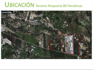 Terreno Industrial/Habitacional en Pesqueria