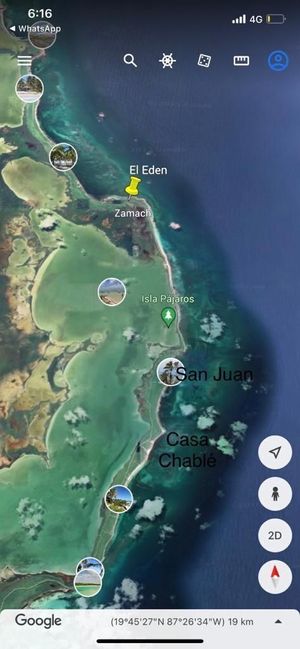 Se vende paradisiaco terreno a orilla del mar en Tulum, Q. Roo