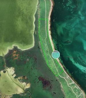 Se vende increíble terreno a orilla del mar en Boca Paila, Tulum, Q. Roo