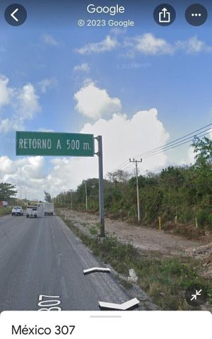 Renta Terreno en corazón de la Riviera Maya, orilla de carretera Federal, Q. Roo