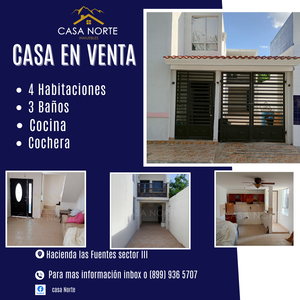 Casa en venta Hacienda las Fuentes III