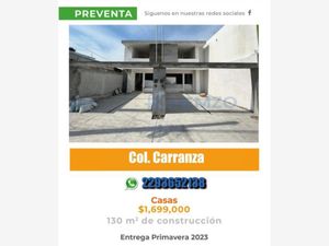 Casa en Venta en Venustiano Carranza Boca del Río