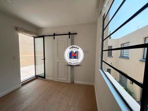 Renta departamento con terraza privada, Roma Sur, Cuauhtémoc $20,500