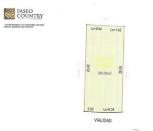 Terreno en venta en Paseo Country 1