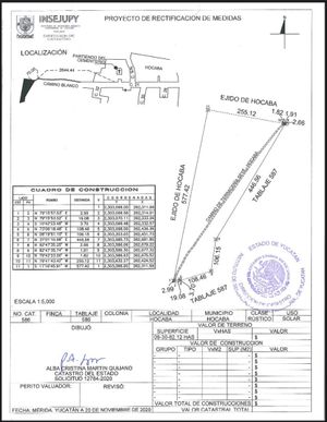 42.3 hectareas en Venta zona de Hocabá