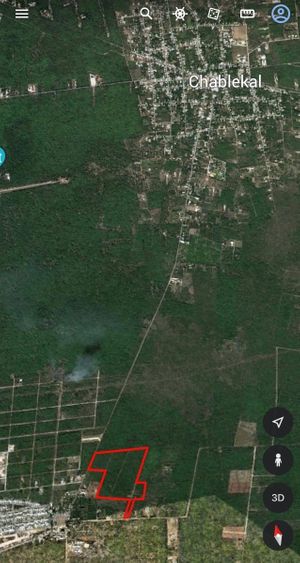 Terreno en venta de 5 hectáreas en Temozón Norte, Mérida, Yucatán.