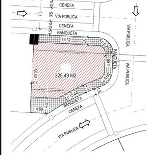 En venta terreno con vista a tres calles en Paseo Country 2, Mérida, Yucatán.