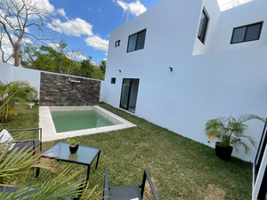 Casa de 4 recamaras y alberca en Misnebalam yucatan