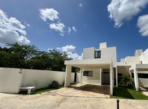 EN RENTA CASA EN ZENSIA, CONKAL, AMUEBLADA, PANELES SOLARES, 2 RECÁMARAS