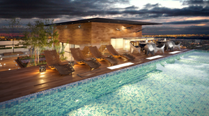 78m2 Departamento exclusivo Icon Beyond SkyPool, GYM y Bar