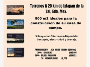 Terreno en Venta en Ixtapan de la Sal Ixtapan de la Sal