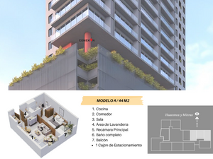 DEPARTAMENTO EN PRIMERA LISTA DE PRECIOS EN EL CORAZÓN DE MONTERREY! PREVENTA*