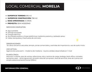 Local Comercial Av Lazaro Cardenas, Morelia Mich