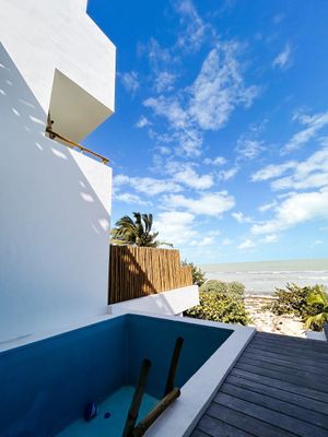 Hermosa villa en Venta frente al Mar en las playa de san Benito Yucatan