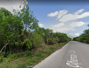 XCAN Venta terreno  sobre carretera Coba Tulum