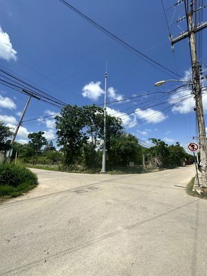 Terreno en venta en cholul, merida