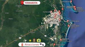 Terrenos   a unos minutos de cancun