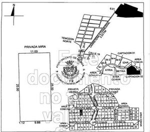 Terreno en venta en privada en Temozón, Mérida de 300 m2 con casa club