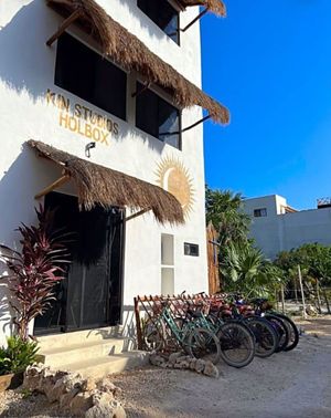 HOTEL EN RENTA EN HOLBOX DE 14 HABITACIONES CON VISTA AL MAR