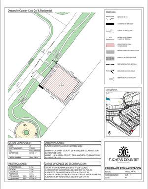 Terreno en venta en Cutzam 1 Yucatán Country Club